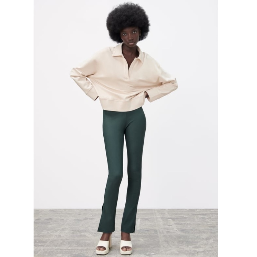 Zara slit leggings